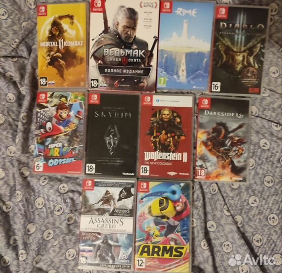 Sony PS4 switch xbox one игры