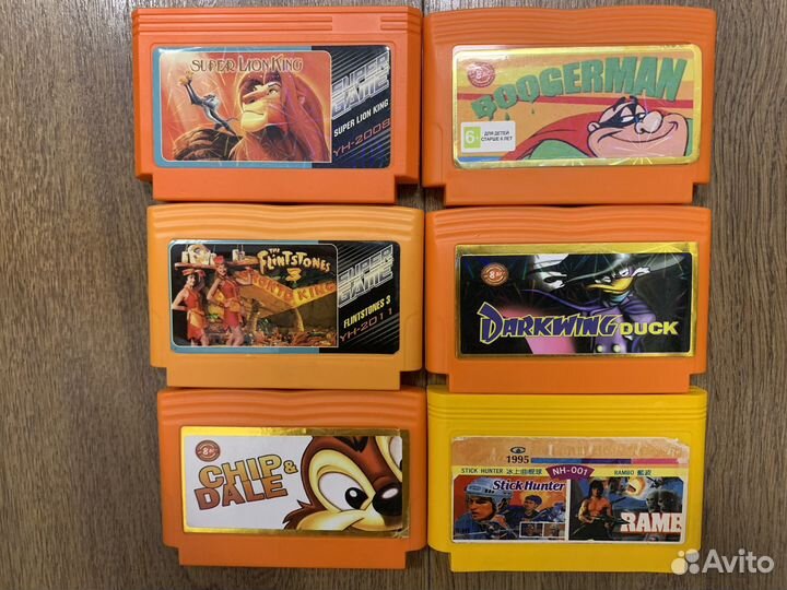 Картриджи Dendy новодельные