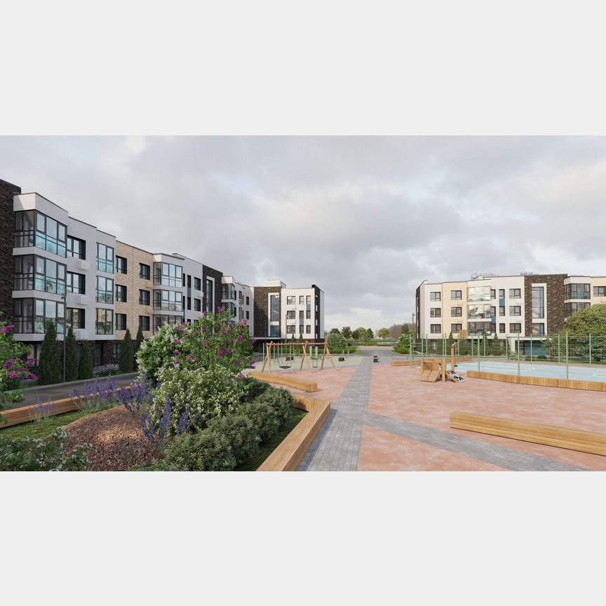 2-к. квартира, 67,2 м², 3/5 эт.