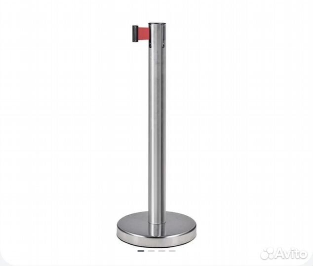 Стойка ограждения rusbarrier с лентой