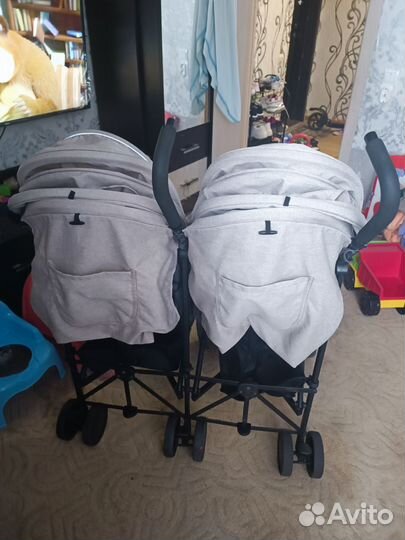 Летняя коляска для двойни
