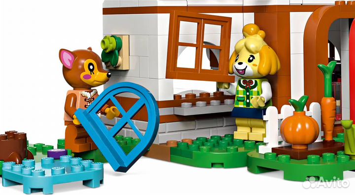 Lego Animal Crossing Посещение дома Изабель 77049