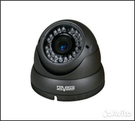 Видеонаблюдение камера антивандальная 2 мп