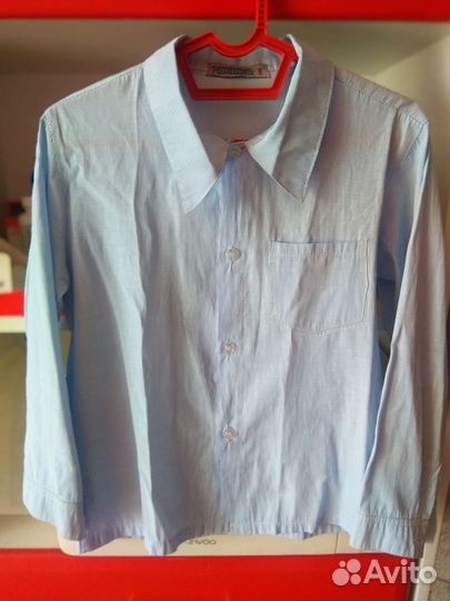 Школьная форма с новой рубашкой 134(3 предмета)