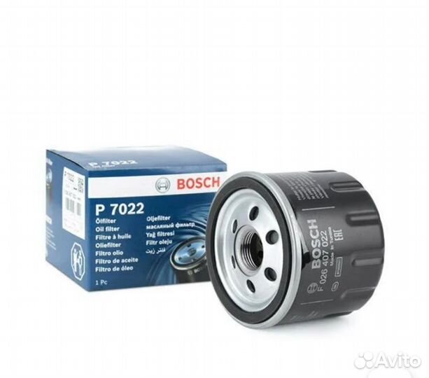 Фильтр масляный bosch F026407022 P 7022