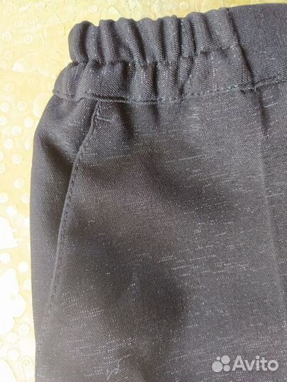 Шорты на мальчика праздничные черные р.116