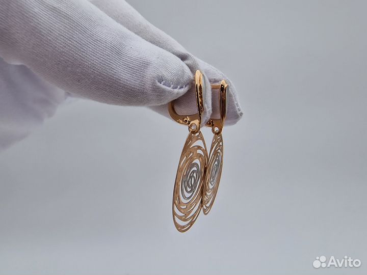 Золотые Серьги 585 пробы. Рассрочка