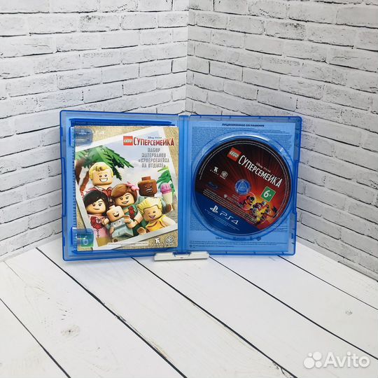 Диск PS4 Lego Суперсемейка