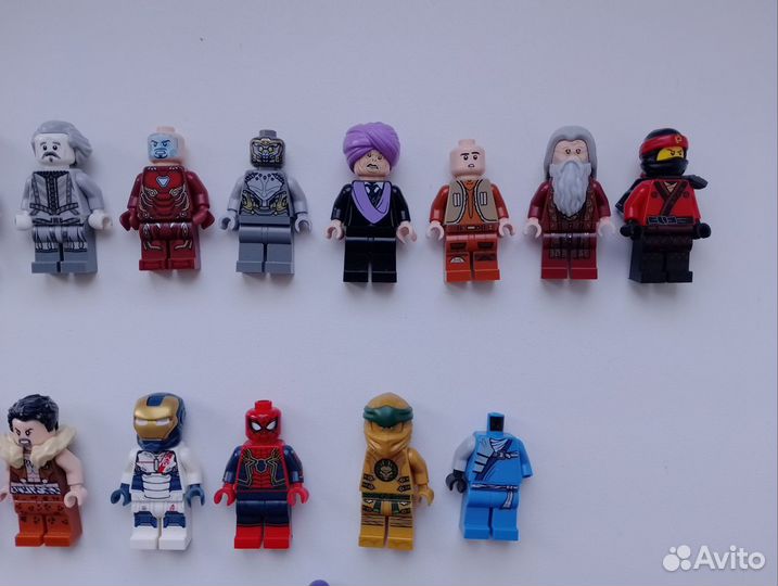Lego фигурки Ninjago Star Wars Harry Potter Marvel