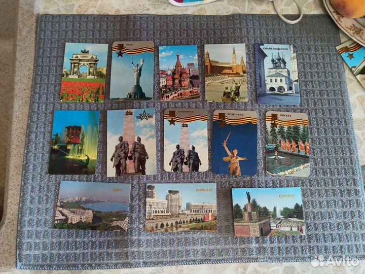 Календарики СССР