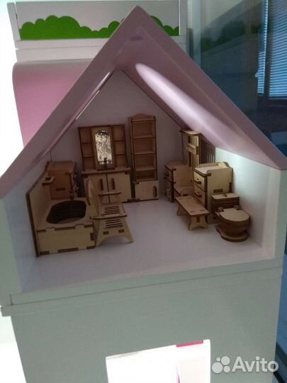 Домик кукольный деревянный ELC