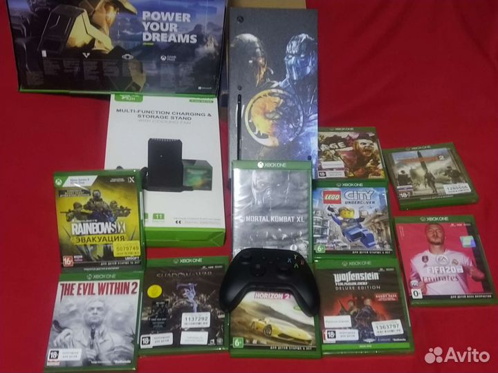 Xbox Series X +10дисков Огонь