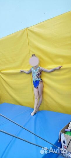 Купальник гимнастический для выступлений 122-128