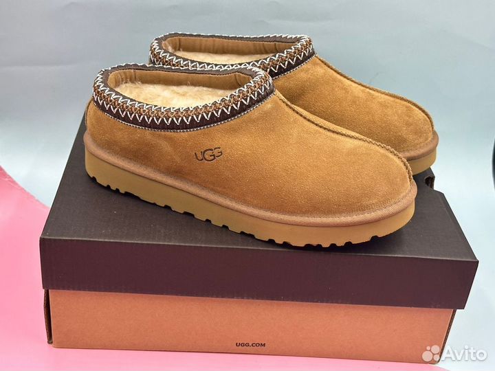 Мужские UGG низкие тасманы с мехом