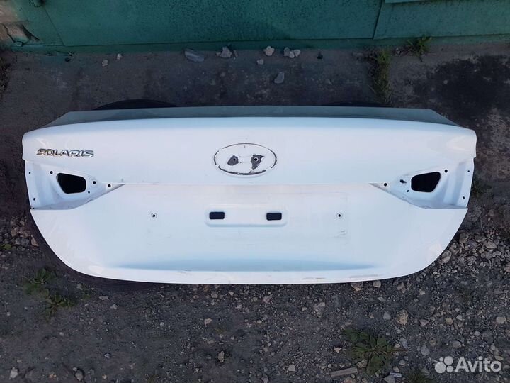 Крышка багажника Hyundai Solaris 2