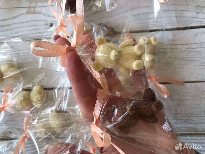 Мишка из шоколада