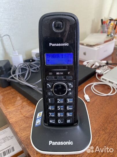 Радиотелефон panasonic KX-TG1611RUW