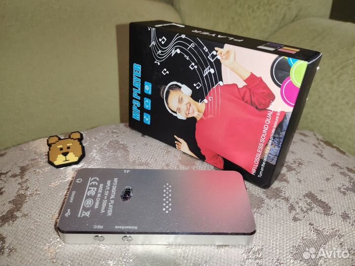 MP3 плеер в металлическом корпусе