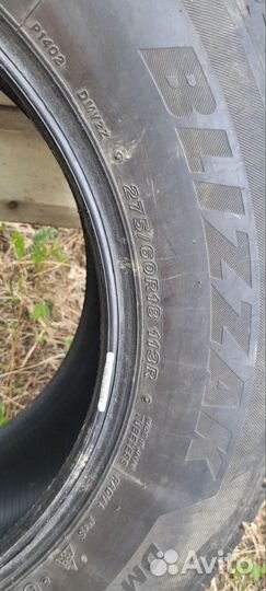 Bridgestone Blizzak DM-V1 275/60 R18 113M