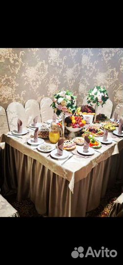 Прокат столов, стульев и посуды