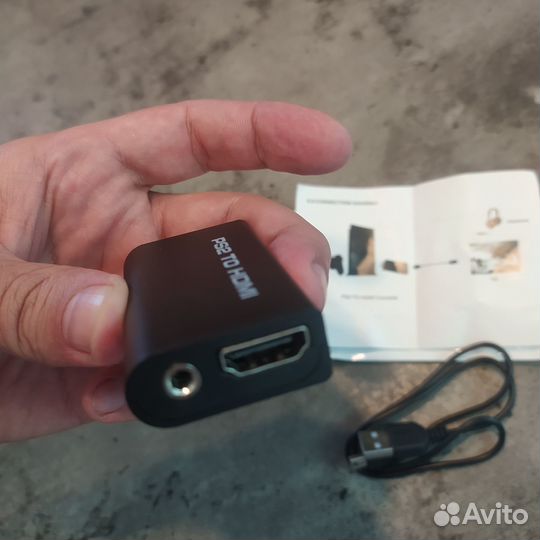 Переходник Sony PlayStation (PS2) на hdmi