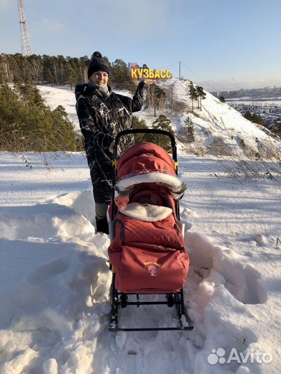 Коляска санки Ника