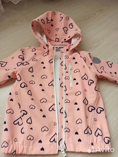 Куртка softshell на девочку 122