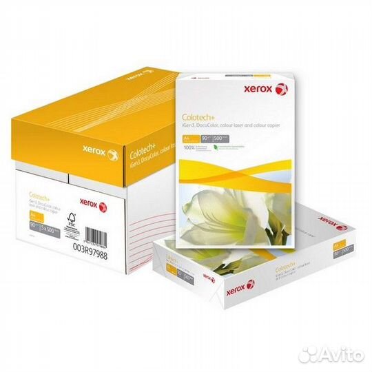 Бумага A4 xerox Colotech Plus 90 г 500 л 003R98837