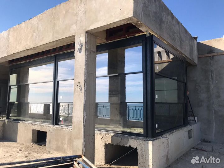 Портальное остекление ресторанов