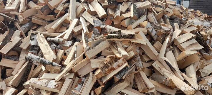 Дрова из березы колотые