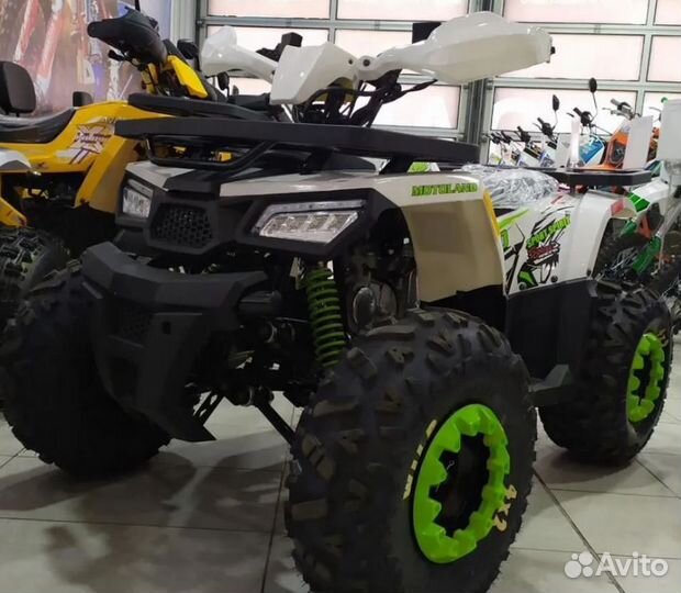 Квадроцикл Motoland wild 125 X белый