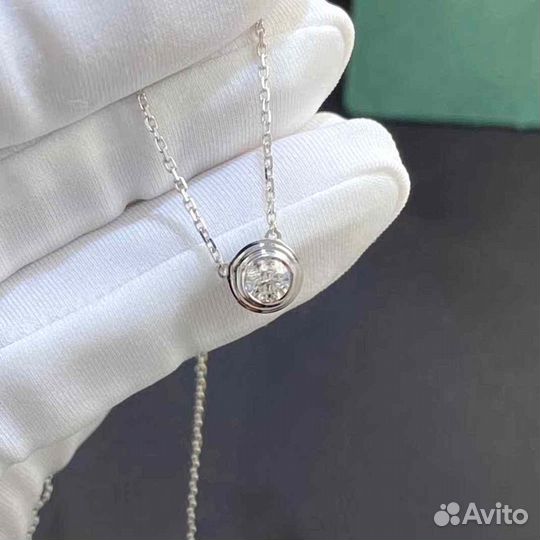 Золотое колье Cartier Diamants Légers 0,27ct