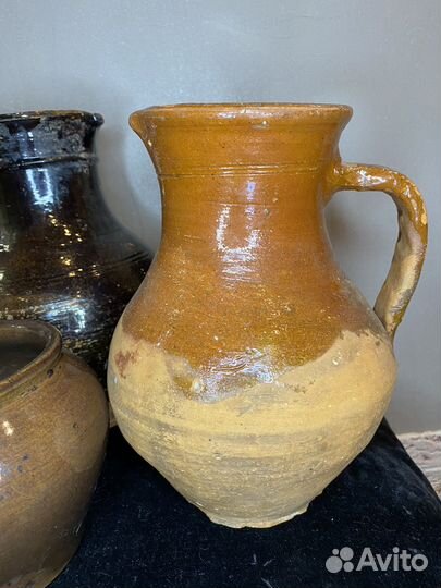 Крынки глиняные.19 век