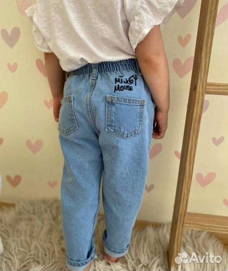 Джинсы для девочки 92 новые
