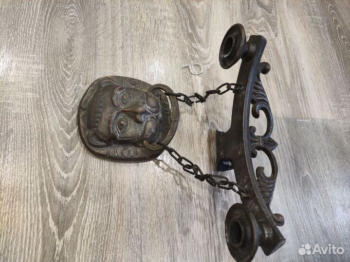 Бронзовый подсвечник