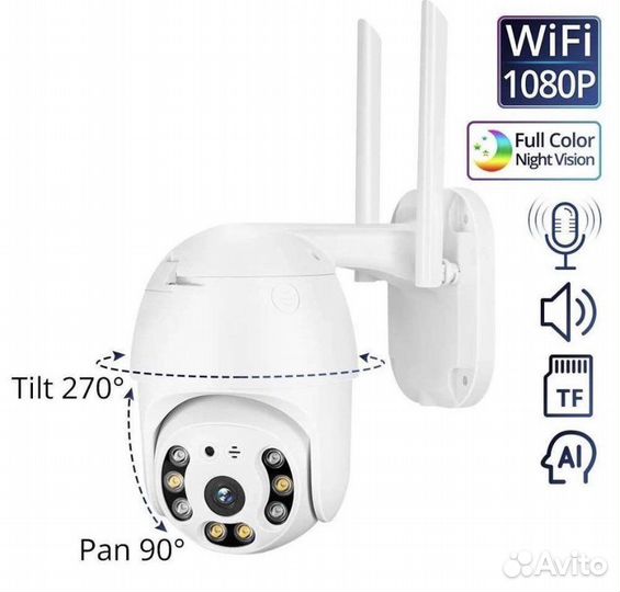 Wi fi smart camera (камера видеонаблюдения)