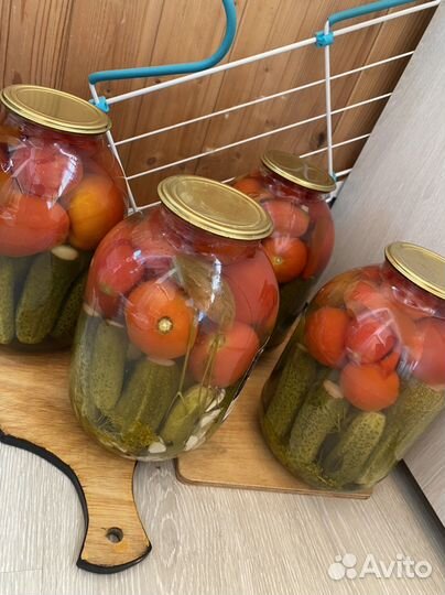 Маринованные Помидоры огурцы