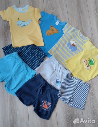 Новые шорты и футболки европейских брендов