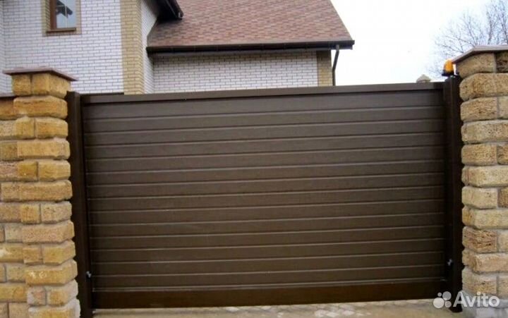 Откатные ворота быстро