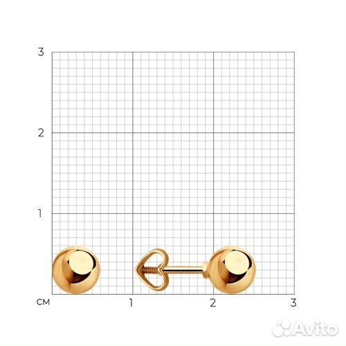 Серьги Diamant из золота, 51-122-01932-1