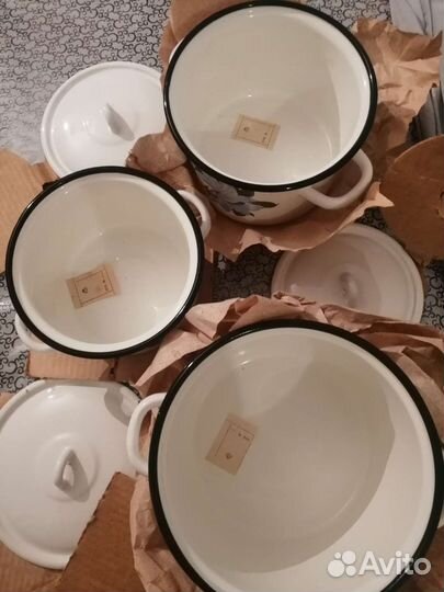 Кастрюли СССР новые