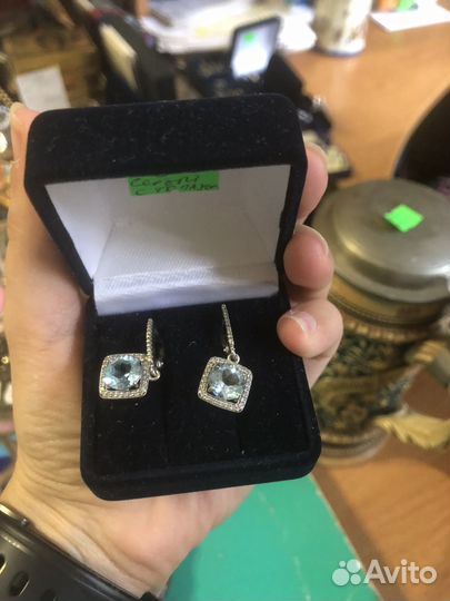 Серебряные серьги