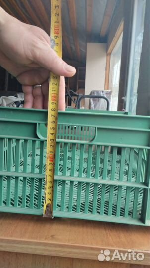 Ящик пластиковый пищевой перфорир. 600-400-190мм