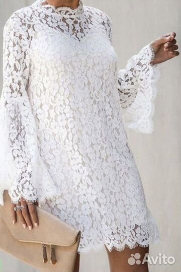 Платье гипюр 50,52,54