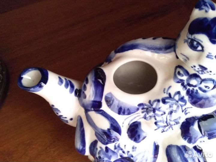 Чайник заварочный гжель авторская