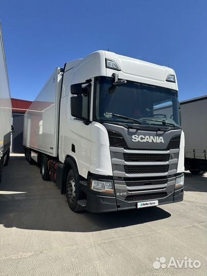 Scania R410 с полуприцепом, 2021