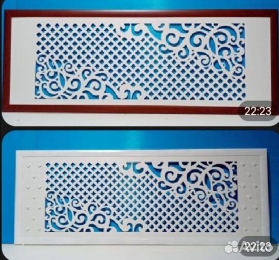 Декоративные решетки и экраны для радиаторов