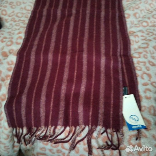 Шарф натуральная шерсть 32х170