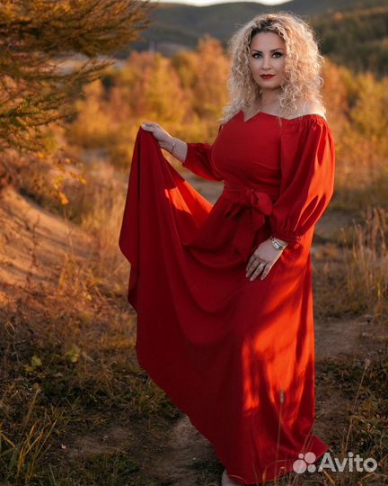 Вечернее платье в пол