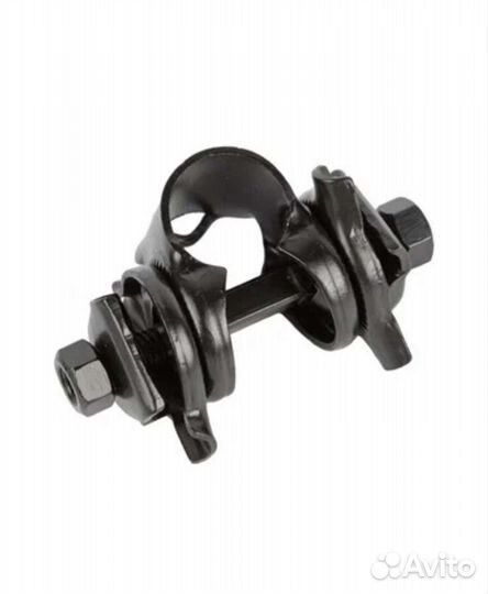 Замок крепления седла велосипеда (хомут), черный